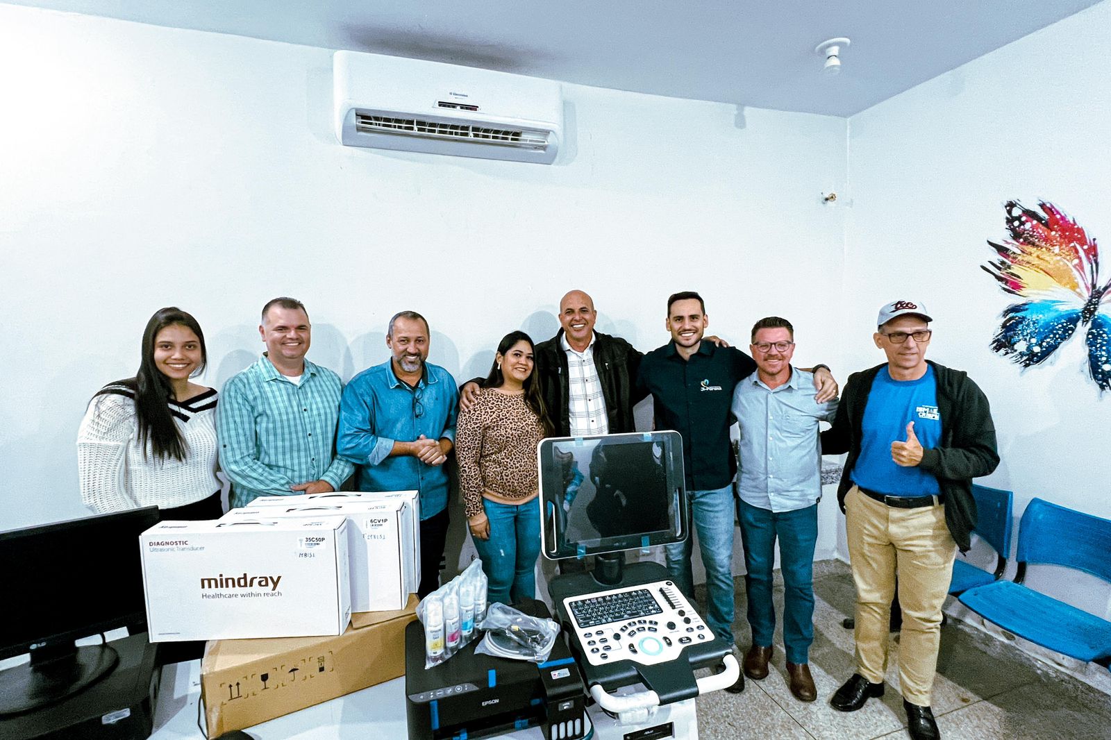 Deputado Ismael Crispin entrega aparelho de ultrassonografia para UBS Dom Bosco em Ji-Paraná