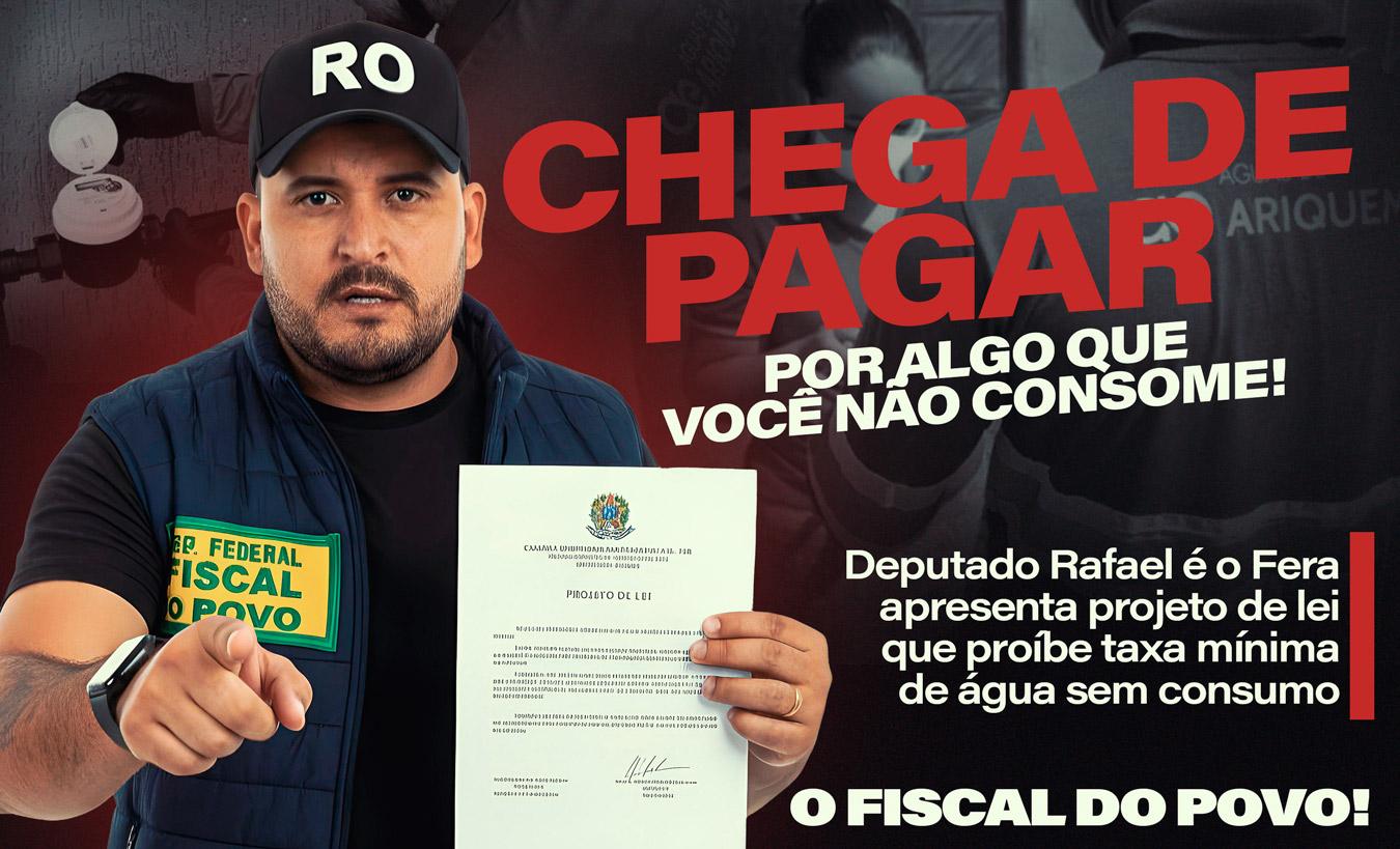 CHEGA DE PAGAR POR ALGO QUE VOCÊ NÃO CONSOME!