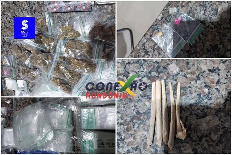 Polícia apreende drogas e objetos durante operação em Cacoal
