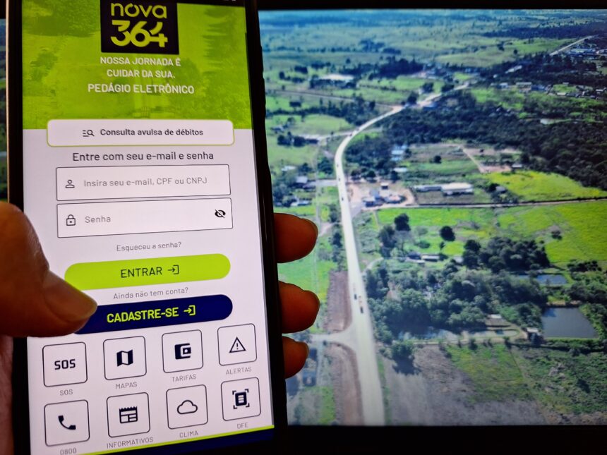 Nova 364 lança aplicativo para motoristas da BR-364 entre Porto Velho e Vilhena