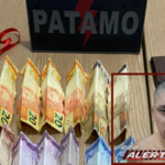 Acusado de tráfico de drogas foi preso em flagrante pela equipe do PATAMO da PM, em Rolim de Moura