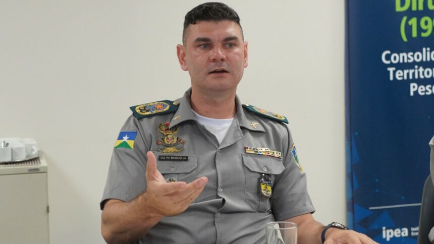 Caiu: Governador exonera coronel Braguin do comando da PM de Rondônia